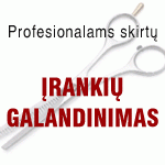 Profesionalams skirtų įrankių galandinimas